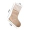 6x Christmas Stockings Home Fireplace Decor Hanging Burlap Stockings Ornamens